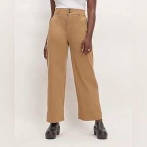 Everlane Women's The Organic Wide Leg Pant Size 2